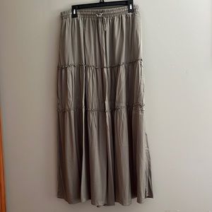 COPY - Sage Green Maxi Skirt